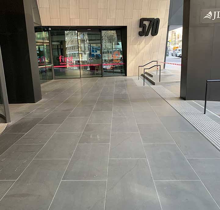 Premium Bluestone Stain Removal Diverse Floor Restorations