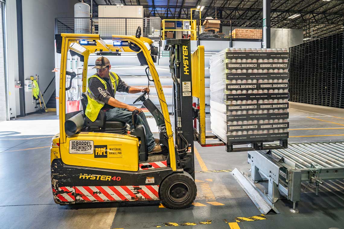 Diverse Floor Restorations' Forklift Equipment